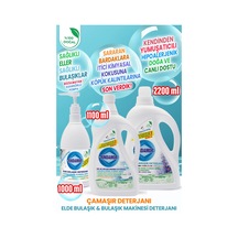 %100 Doğal Bitkisel Elde Bulaşık-makine Bulaşık-lavanta Tüm Renkler Çamaşır Deterjanı Seti