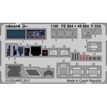 Eduard 49864 1/48 Ölçek, F-35a For Meng Maket Detay Seti