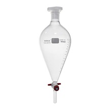 Borox Cam Ayırma Hunisi 1000 Ml - Armudi Tip