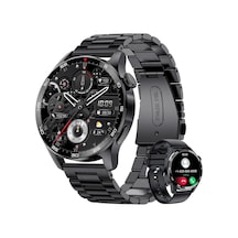 Wearfitpro Watch Spor 46mm Amoled Ekran Yuvarlak Kasa 1.52 Inç Erkek Akıllı Saat Iphone Huawei Xiaomi Uyumlu 8
