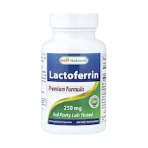Best Naturals, Lactoferrin, 250 Mg, 60 Vegetarian Capsules