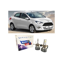 Ford Ka Uzun + Kısa Far Ampulü H4 Mono Yeni Seri Beyaz 2009-2016