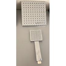 Sam Banyo Dalga El Duşlu Tepe Duş Seti Krom
