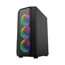 Xaser XSR442 R5-5600 16 GB 512 GB SSD RTX4060 Free Dos Masaüstü Oyuncu Bilgisayarı