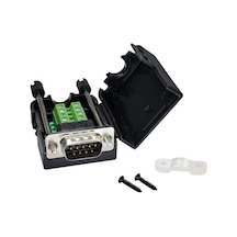 De-9 Db9 Rs232/485 9 Pin Erkek Vida Konnektör Dönüştürücü Kartı