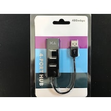 Tx ACUSB 24 4 Port Usb Hub Siyah 2.0 480 Mbps  0,11 CM