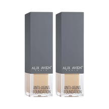 Yaşlanma Karşıtı Vitamin İçeren Nemlendirici Spf15+ Fondöten - Anti Aging Foundation 508 Sable Sand 2 Paketi
