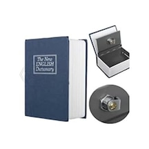 Kitap Görünümlü Gizli Kasa - Lacivert