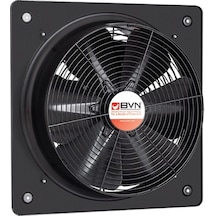 BVN Bahçıvan 46 cm BSMS 450 200 watt 5000 m3/h 1430 DD 220/230 volt Monofaze Aksiyel Kare Sanayi Aspiratörü Fanı