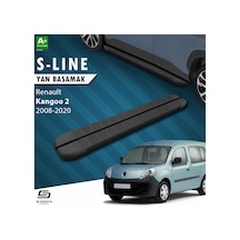 S-dizayn Renault Kangoo 2 S-line Siyah Yan Basamak 193 Cm 2008-2020 A+ Kalite