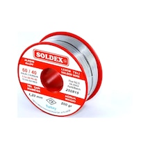 Soldex 60-40 Lehim Teli 200 Gr 1,6 Mm - Sn:60 / Pb:40