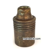 Marketcik Dekoratif E14 Düz Eskitme Metal Duy