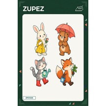 Minik Yağmur Bahçesi 19x25 Cm Ütüyle Uygulanan Baskı Zpz1234 - 928157046
