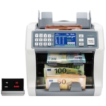 Baove Gb9200 Pro Mix Çift Katlı Karışık Para Sayma Makinesi - 20 Ülke Parası - Yazıcılı - Çift Ekranlı