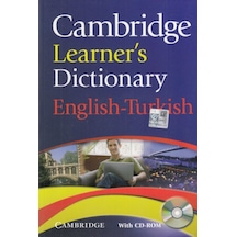 Cambridge Learner's Dictionary English-Turkish (with CD)- Cambridge University Press