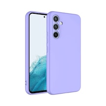 Samsung Galaxy Uyumlu A16 5g Kılıf First Silikon - Lila Bz8683140810245
