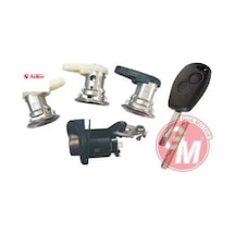 Kapı Kilit Fişek Tk 4 Lü Set Kumandalı Anahtar İle Logan Sandero Gua 6001546809