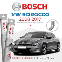 Volkswagen Scirocco Muz Silecek Takımı 2008-2017 Bosch Aeroeco