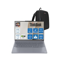 Lenovo ThinkBook 16P G6 IAX ADR 21U00013TXP07 R9-8940HX 24 GB 2 TB SSD 8 GB RTX5060 16" W11P Dizüstü Bilgisayar + Zetta Çanta
