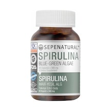 Sepe Natural Spirulina 60 Kapsül x 380 mg Yosun Mavi Yeşil Alg