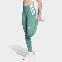 Adidas Adizero Full Length Kadın Yeşil Koşu Taytı Jv7182