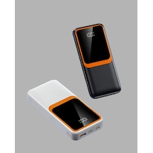 10.000 Mah Bataryalı, Dijital Göstergeli Taşınabilir Powerbank Çok Renkli