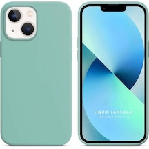 Apple Uyumlu iPhone 14 Plus 6.7'' Liquit Lansman Silikon Bordo