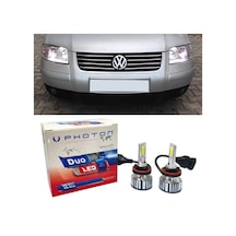 Vw Passat B5.5 Led Xenon Kısa Far Ampulü H7 Duo Yeni Seri Beyaz 2000-2005