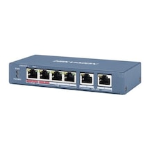 Hıkvısıon 4port Poe 65w 2-uplink 10/100 Yönetilemez Switch Metal Ds-3e0106hp-e-213672