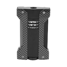 Conquistador 1li Torch Siyah/karbon Metal Puro Çakmağı 8001ct