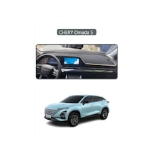 Chery Omada 5 Torpido Koruma Halısı Gri Kenar