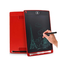 Writing Tablet Lcd 8.5 Inç Dijital Kalemli Çizim Yazı Tahtası Kırmızı Yazı Tahtası
