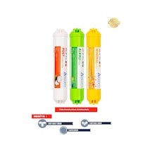Su Arıtma Filtresi – Post Karbon Alkali Mineral 3’lü Set Tüm Cihazlarla Uyumlu