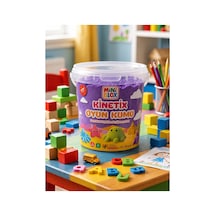 Doğal Kinetik Oyun Kumu 500gr Mor Mor