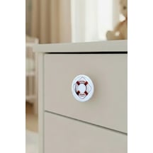 Can Simidi Çocuk Odası Mobilya Kulbu - 55 MM - Abs Plastik Tekli Düğme Dolap ve Çekmece Kulpu Çok Renkli