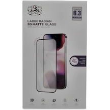Apple Uyumlu   iPhone 16 Pro Max Bilvis 3d Mat Cam Ekran Koruyucu