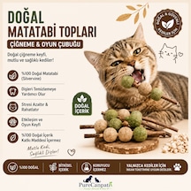 Matatabi Toplu Kedi Oyuncağı Doğal Çiğneme Ve Oyun Çubuğu