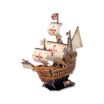 Cubic Fun 3d 113 Parça Puzzle Santa Maria  Gemisi