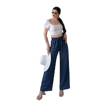 Beli Büzgülü Pantolon Çok Renkli