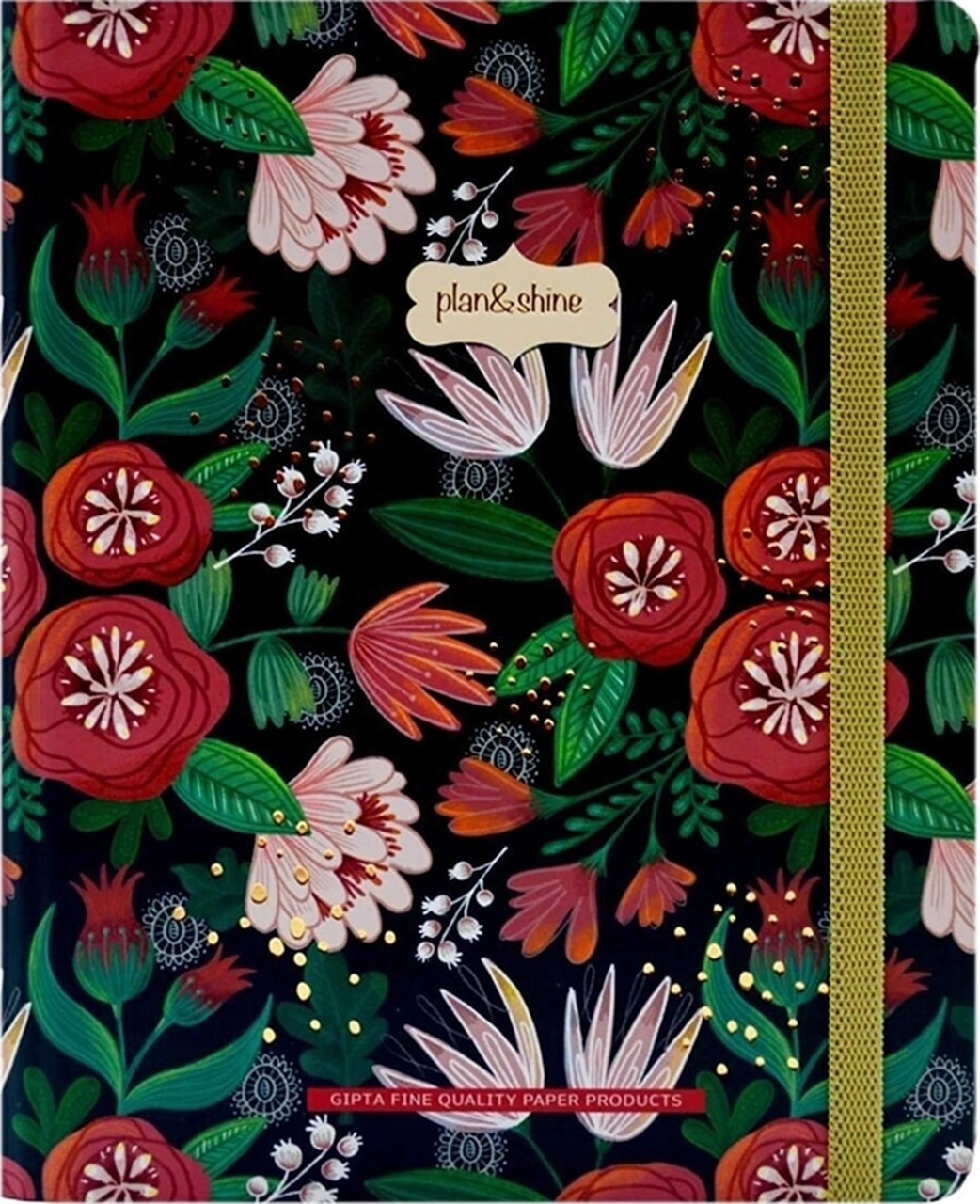 Plan&shine Spiralli Seperatörlü Sert Kapak Defter A5 120 Yaprak Planner Model 1