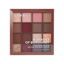 Lamel Göz Farı Paleti 16 Shades Of Burgundy No 16-4 Diğer
