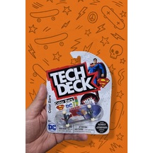 Tech Deck Color Bars X Dc Superman Serisi Supergirl Grafik Parmak Kaykay