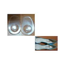 Topuk Yastığı Bombeli Silikon Elastik Topuk Dikeni Giderici Önleyici Topuk Yastığı 1 Çift - 64844947