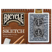 Bicycle Sketch Artist Series Glided Oyun Kağıdı İskambil Kartları