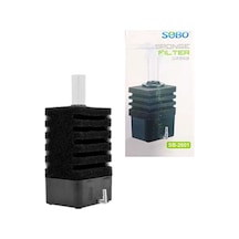 Sobo Sb-2601 Köşe Dikdörtgen Üretim Filtresi, Akvaryum İç Filtre, Biyolojik Sünger Filtre