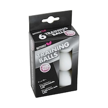 Pinpon Topu Butterfly 85140 Traınıng Balls 40+ 6lı Beyaz