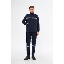Orange Safety Yelek Pantolon 7/7 Gabardin %100 Pamukkapitoneli R