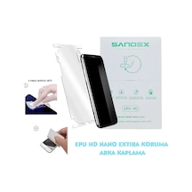 Nothing Phone 4a Uyumlu Nano Full Arka Kaplama Esnek Ultra İnce - Sandex - Epu Hd
