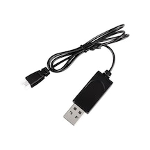 Sertec 3.7v Li-ion 51005-2p Soket Drone Bataryası Usb Şarj Kablosu Evimdeyokyok