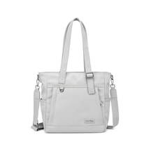 Smart Bags Twill Dimi Kumaş Kadın Omuz Çantası 3331 GRİ Smart Bags Twill Dimi Kumaş Kadın Omuz Çantası 3331 GRİ